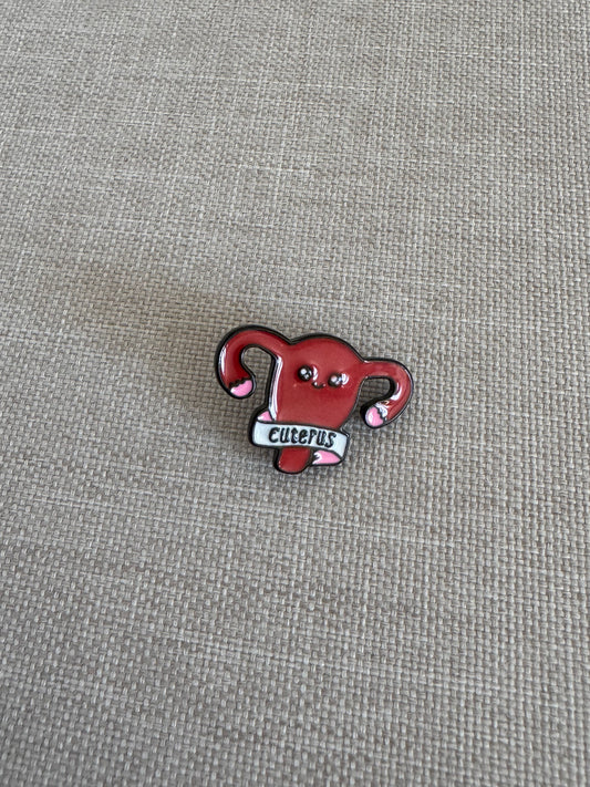 Cuterus PIn badges