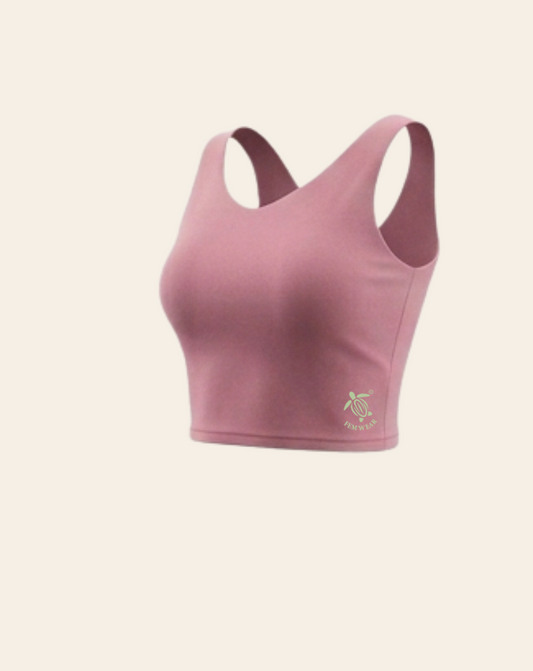 Magic Tribe Cropped Top - rose