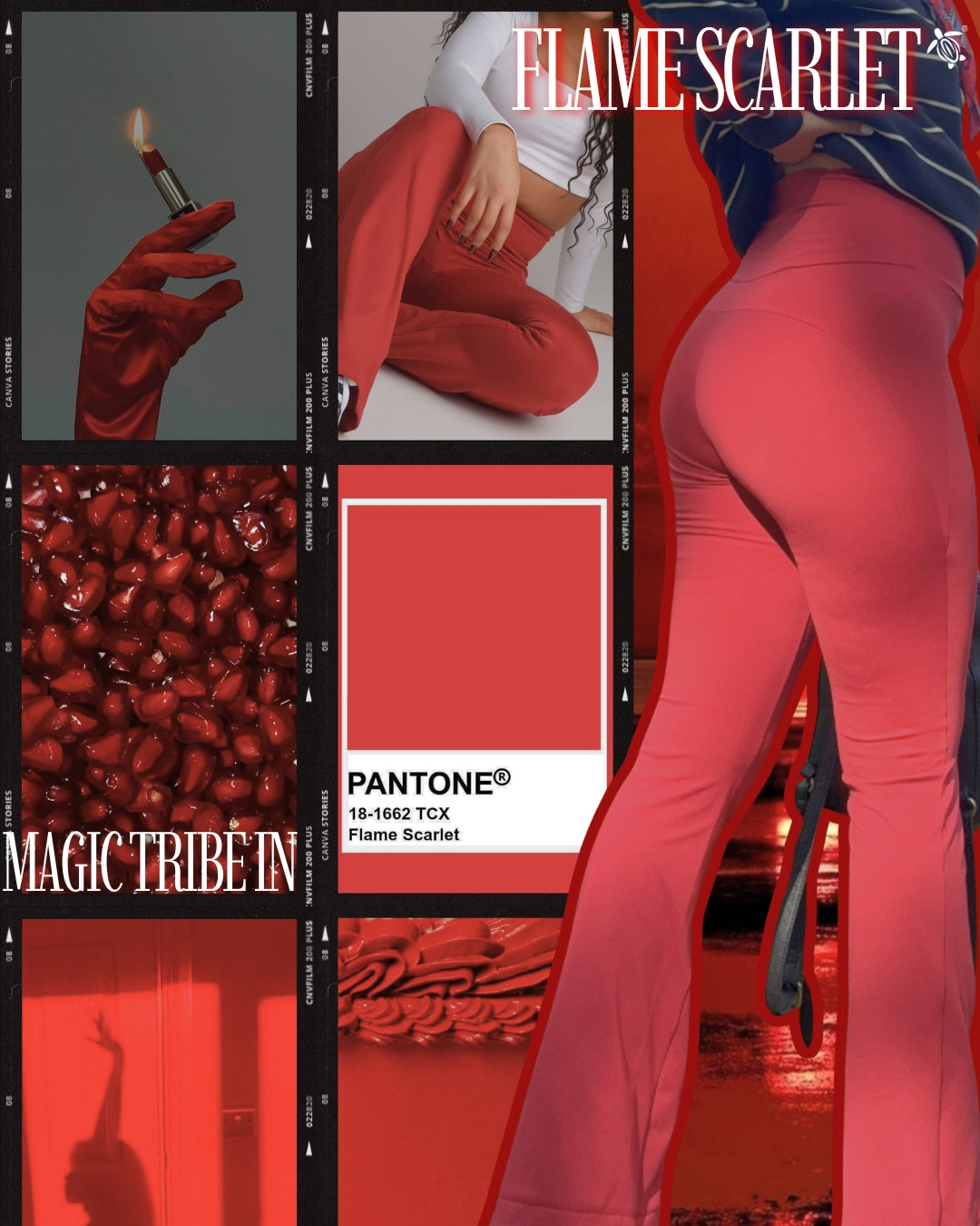 Flared Magic Tribe 2.0_ FLAME SCARLET