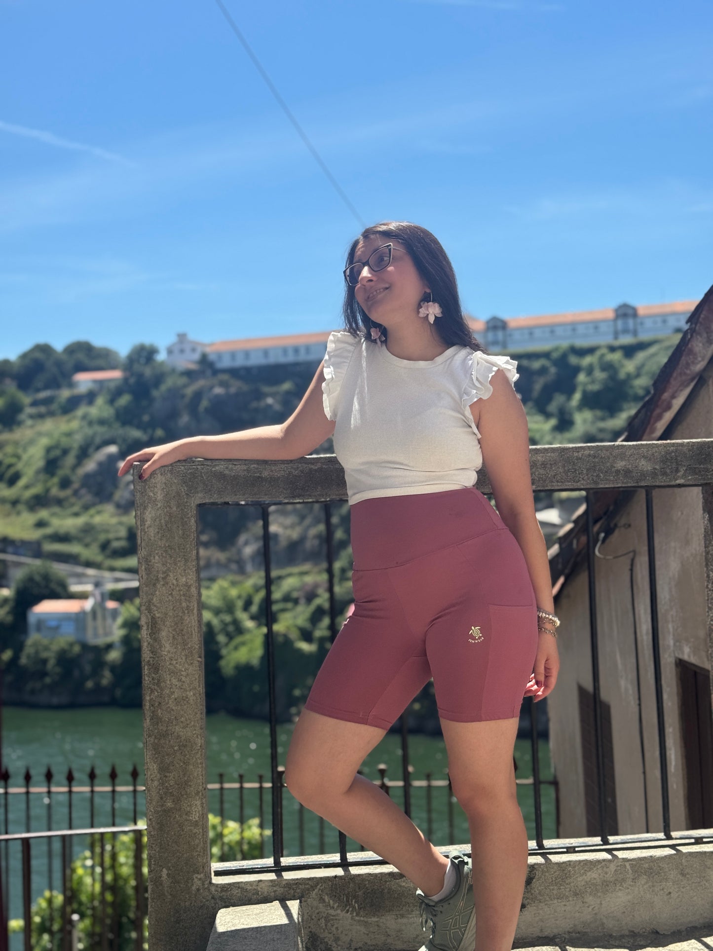 Magic Tribe Short with pocket- ROSE PETAL
