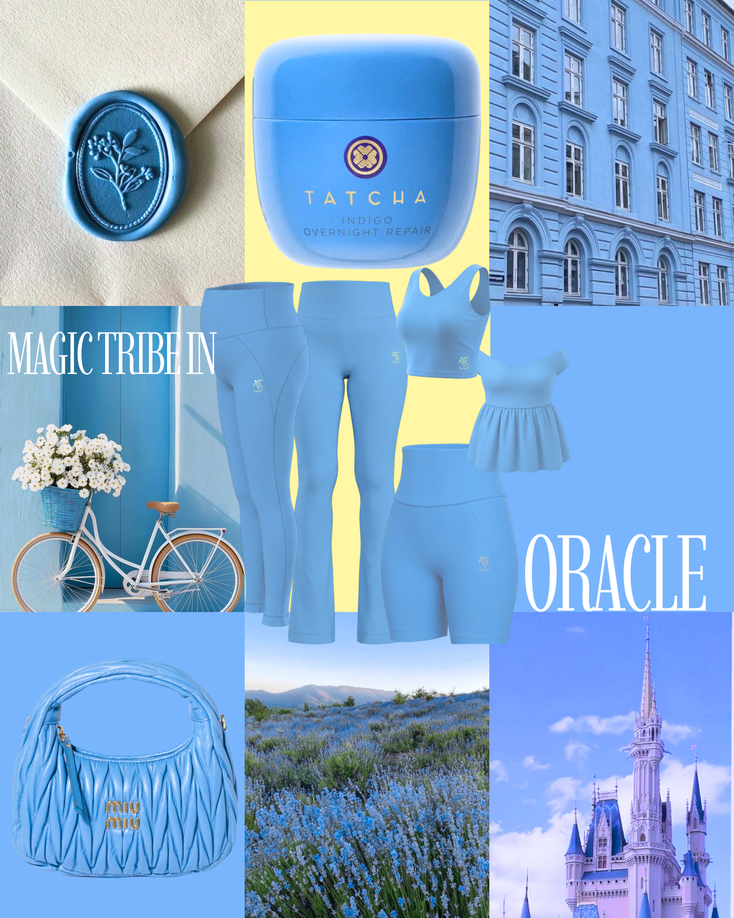 Magic Tribe Cropped Top -ORACLE