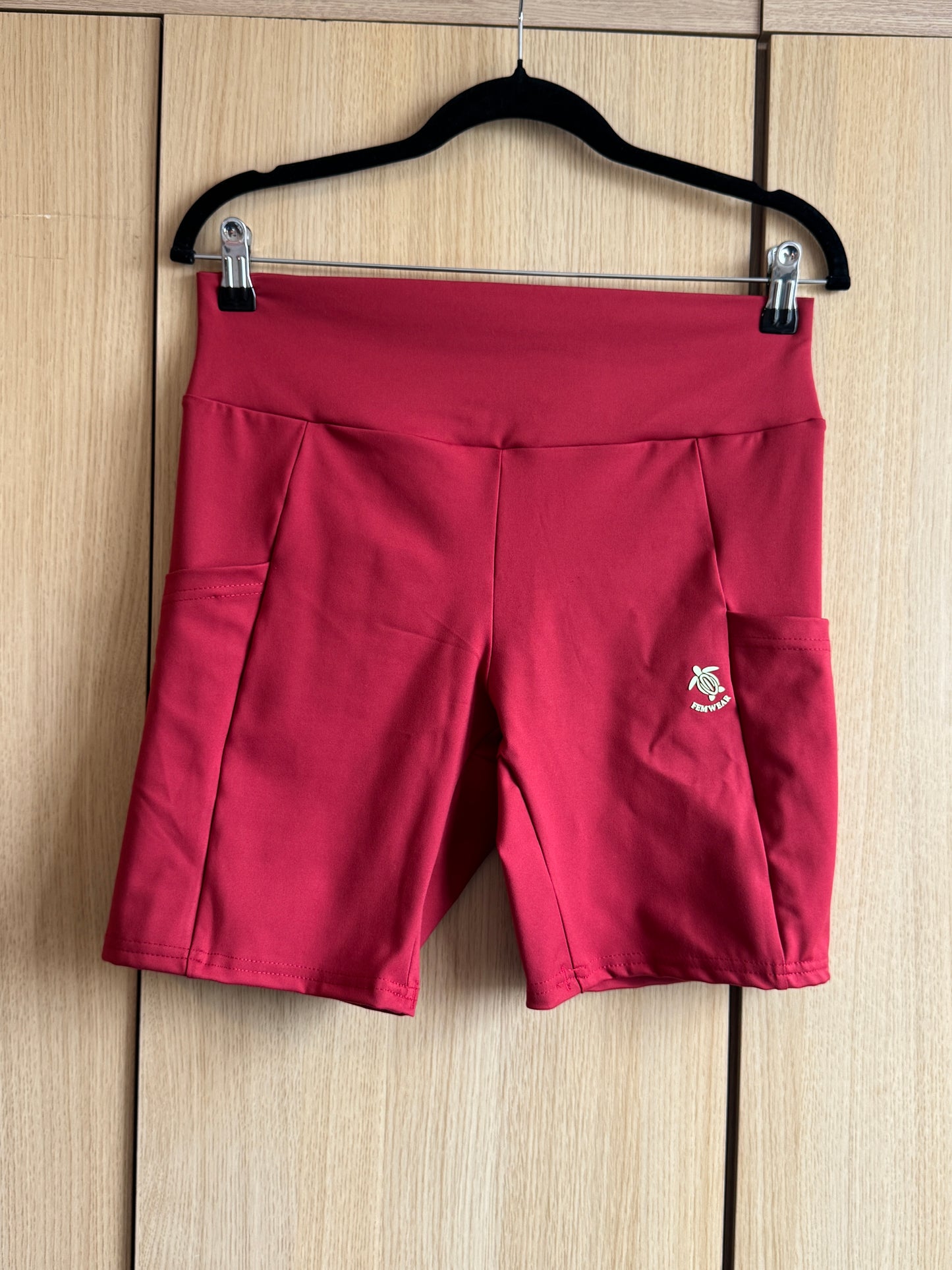 Magic Tribe Shorts_ FLAME SCARLET _WITH POCKET