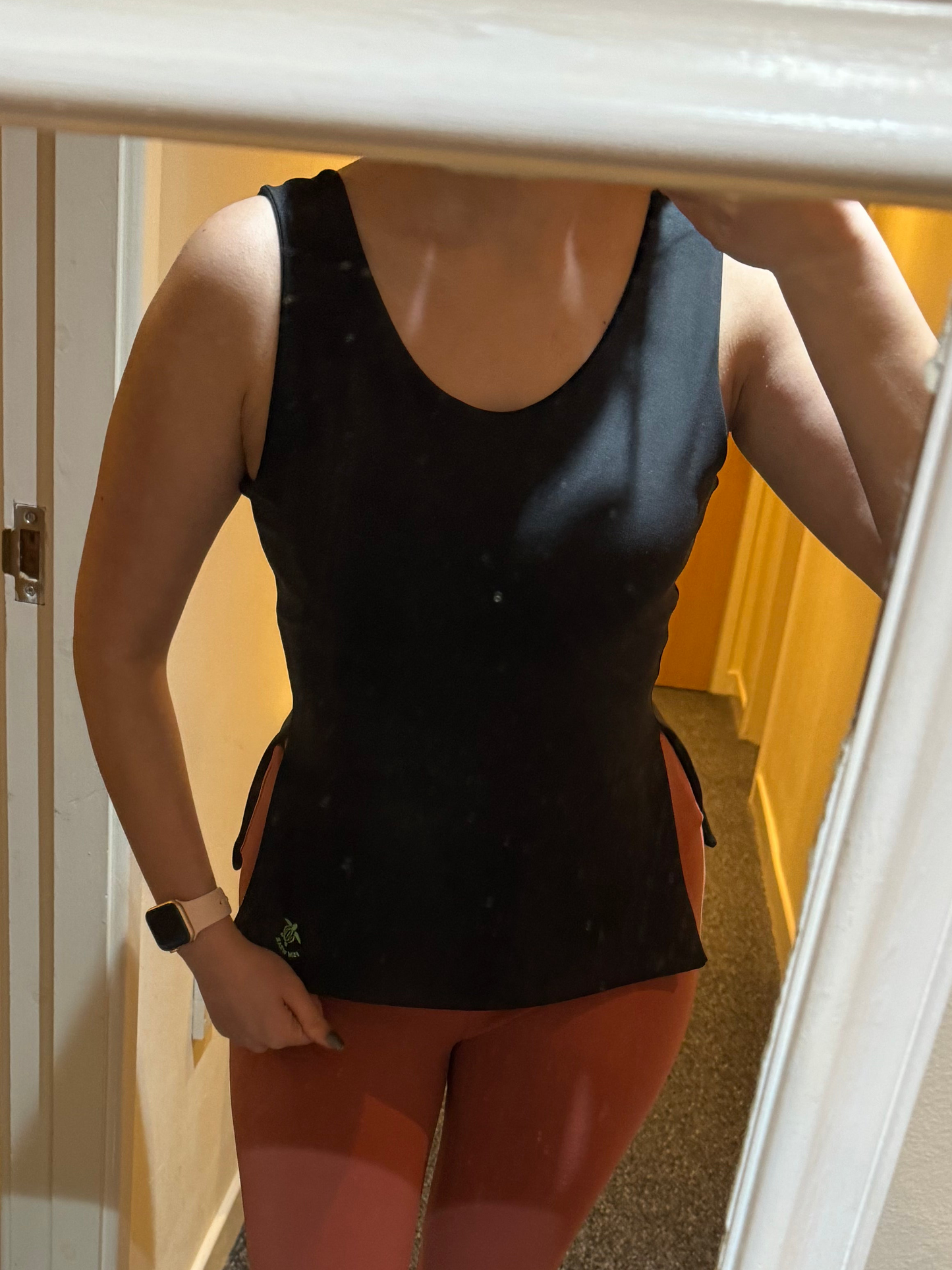 Long Top with Slits - Rose