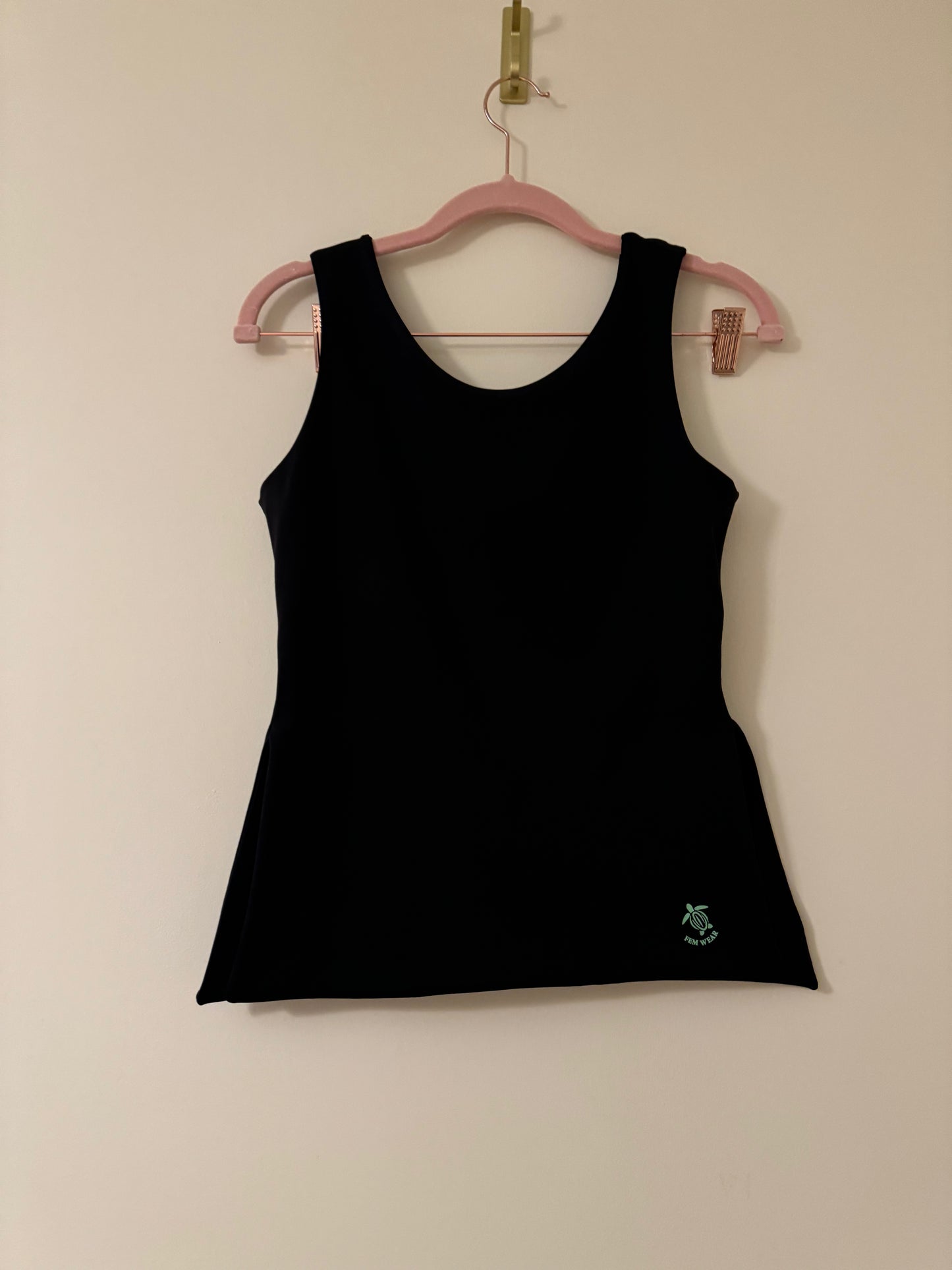 Long Top with Slits - Rose