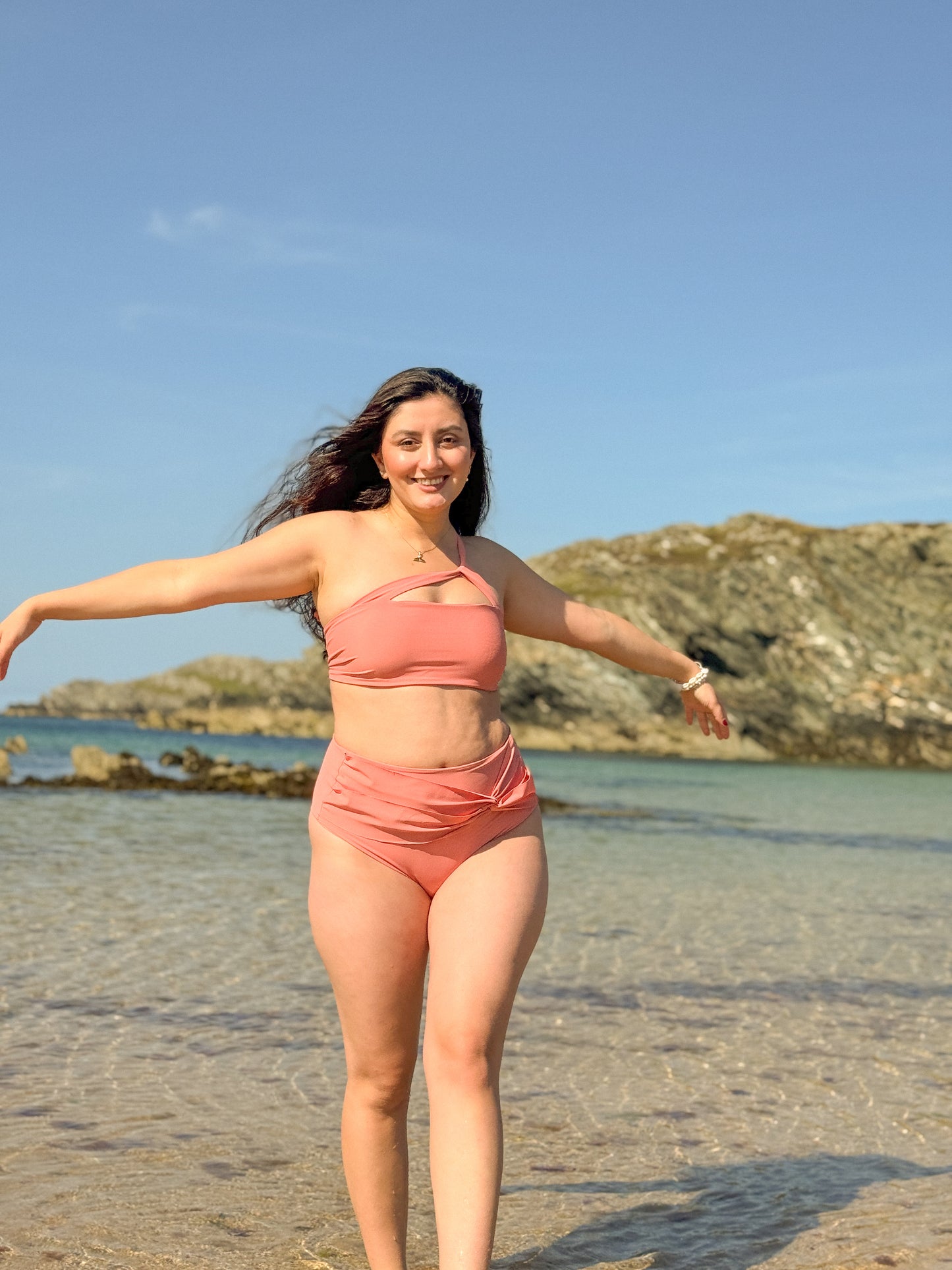 2 piece Swimwear-CORAL