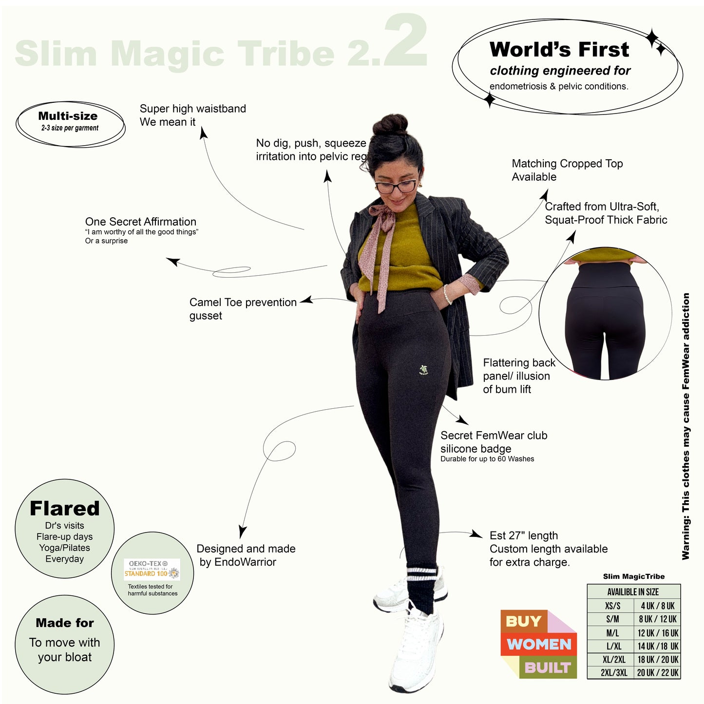 Slim Magic Tribe 2.2 BLACK