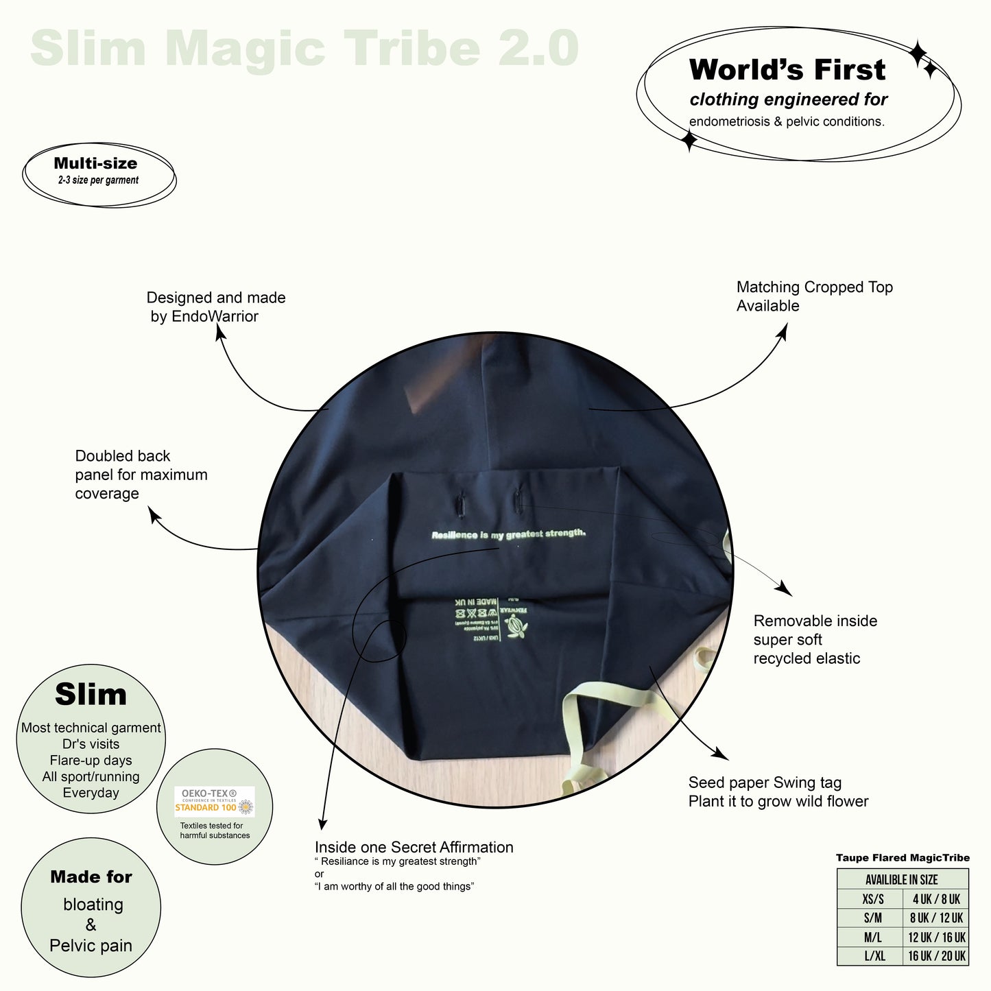 Slim Magic Tribe 2.0- FIR Jet Black